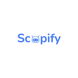 Il logo di Scopify rappresenta l'automazione della definizione del progetto (Statement of Work) basata sull'intelligenza artificiale.
