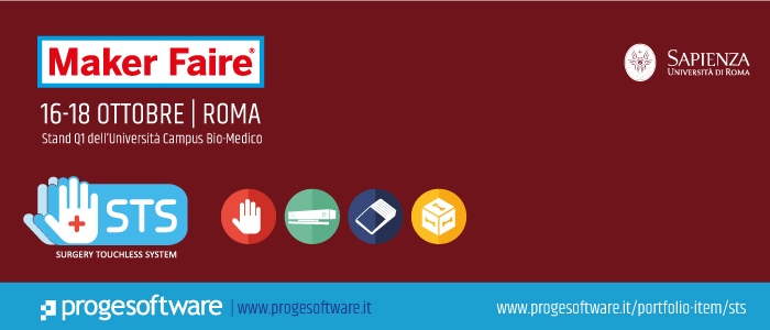 Proge-Software a Maker Faire -16-18 Ottobre Roma